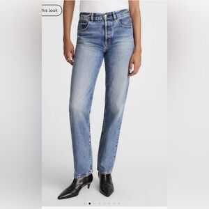 NWOT Madewell Woman’s Longline straight leg jeans
New style